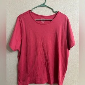 L.L. Bean Pink Short Sleeve Tee